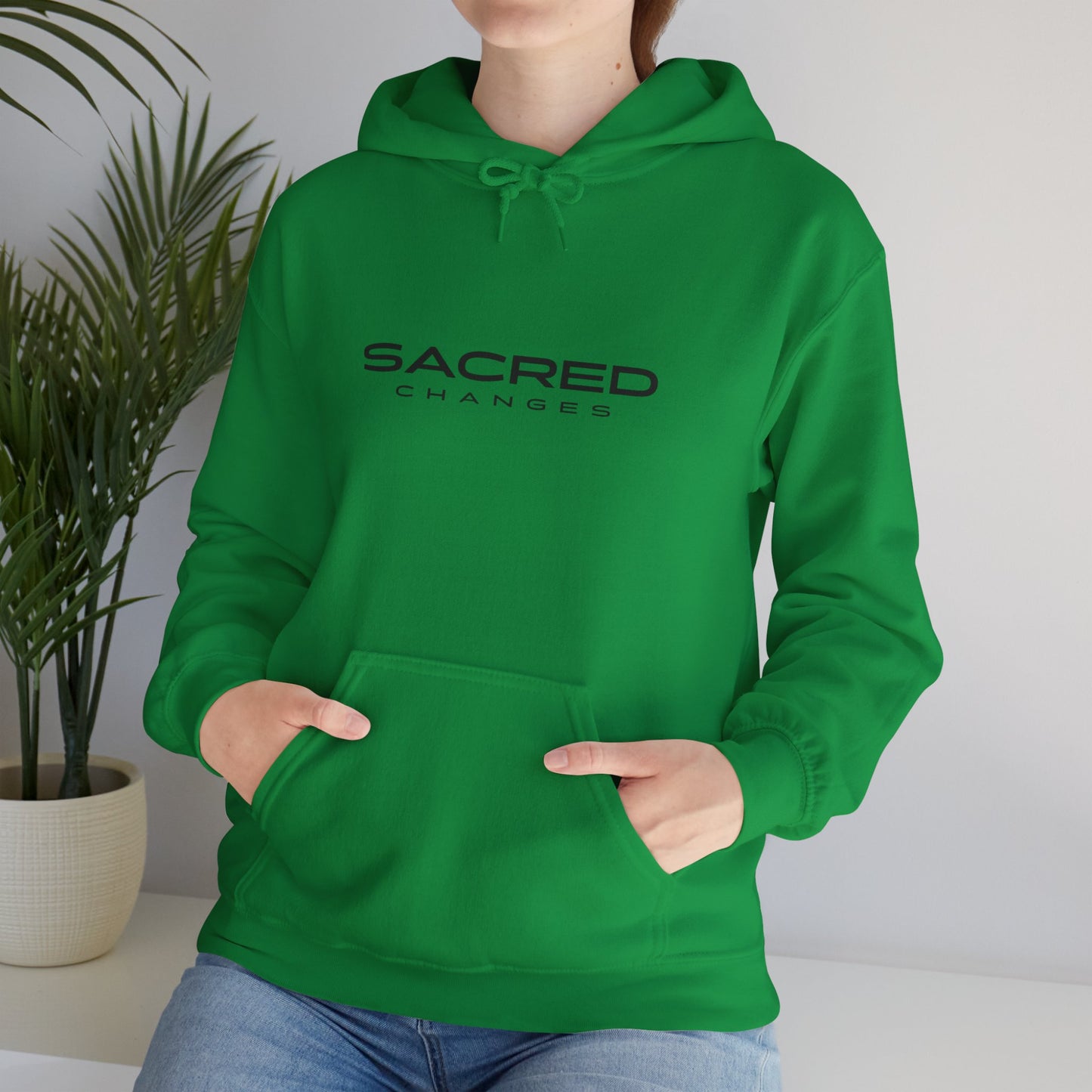 Sacred Changes Unisex Hooded Sweatshirt