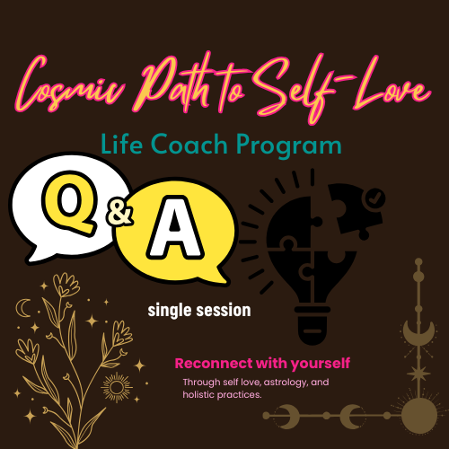 Single Coaching Session: Self-Love and Healing